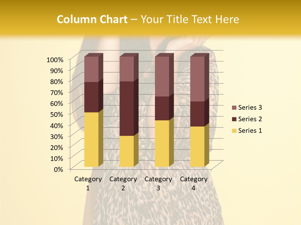 Girl With Hat PowerPoint Template