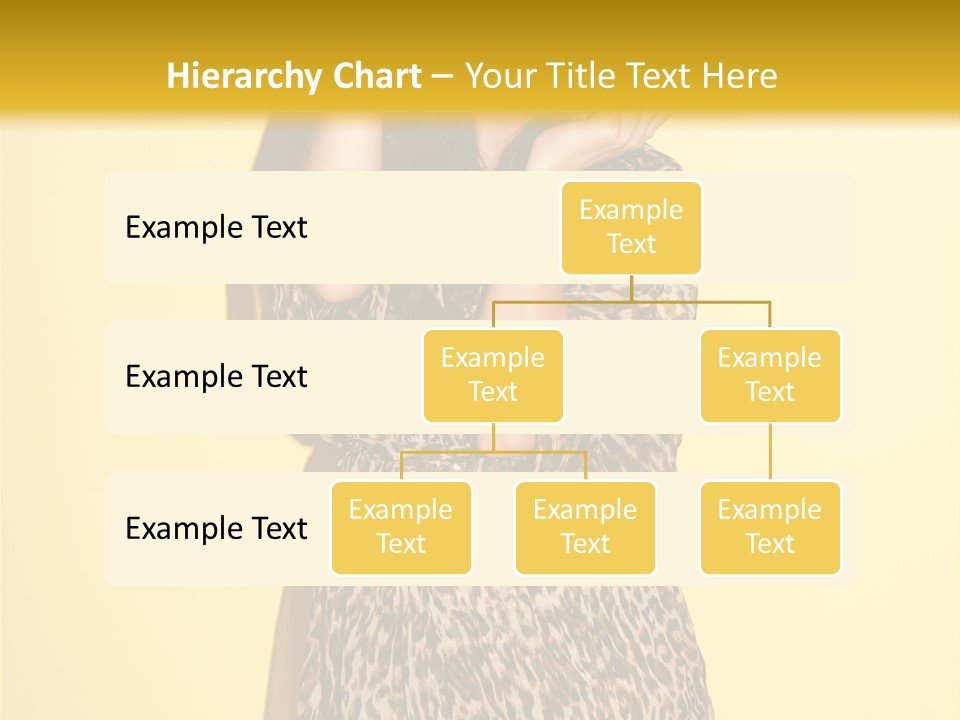 Girl With Hat PowerPoint Template