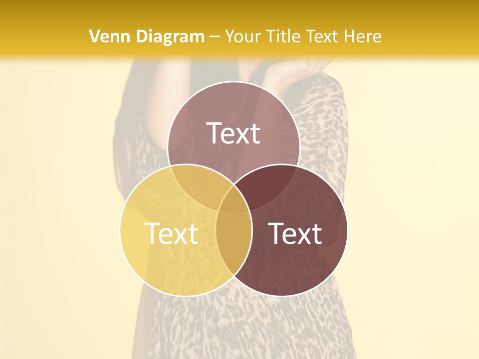 Girl With Hat PowerPoint Template