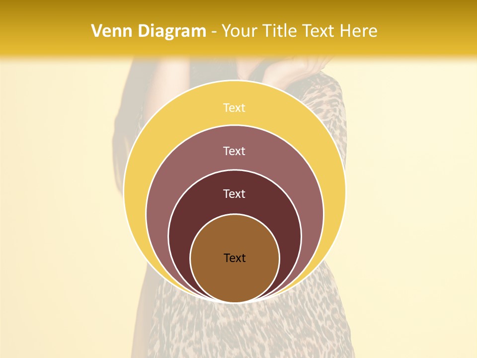 Girl With Hat PowerPoint Template