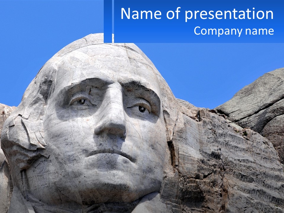 Mount Rushmore PowerPoint Template