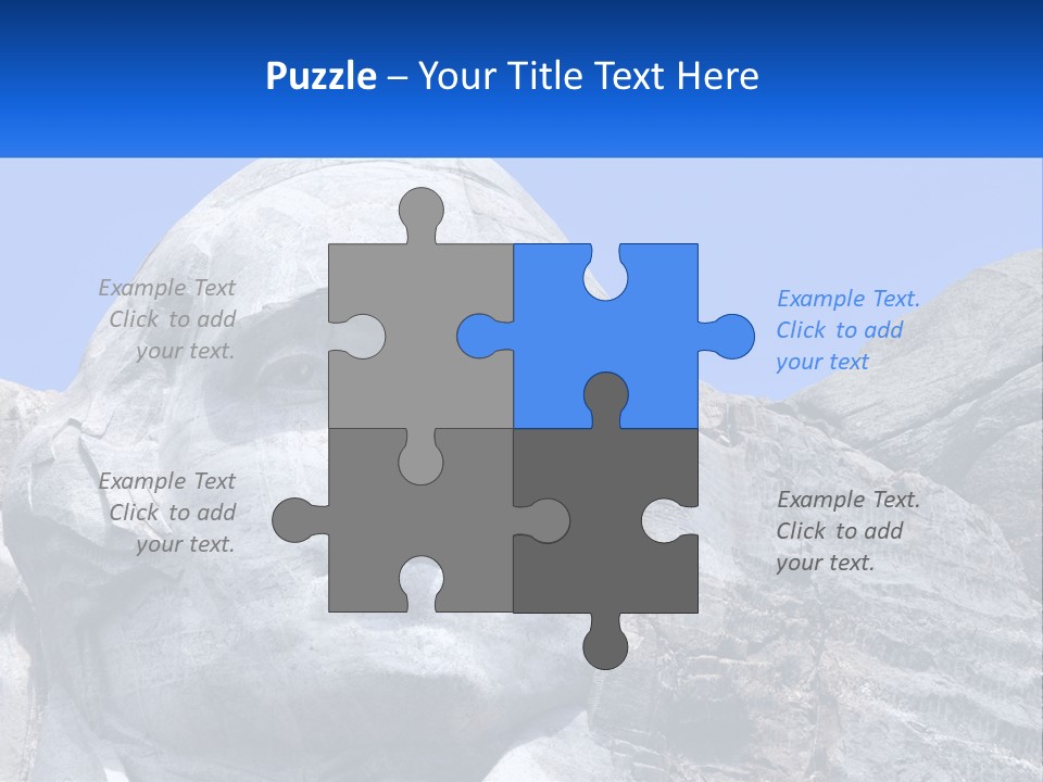 Mount Rushmore PowerPoint Template