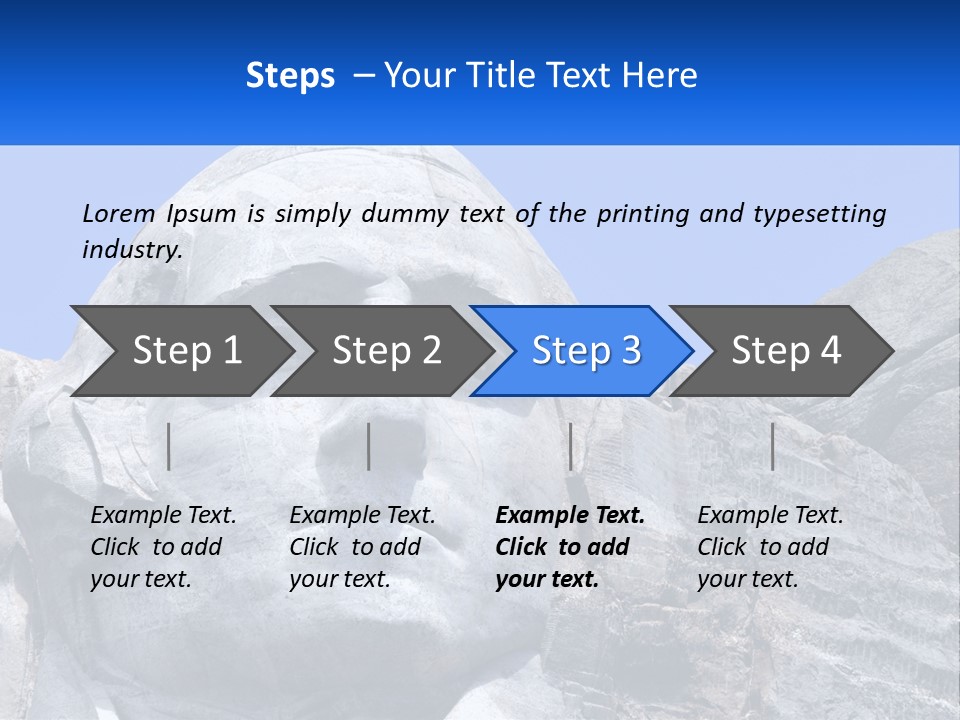 Mount Rushmore PowerPoint Template