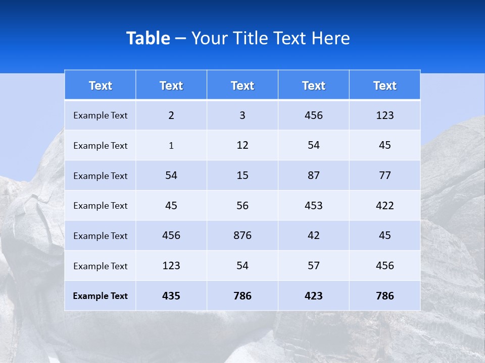 Mount Rushmore PowerPoint Template