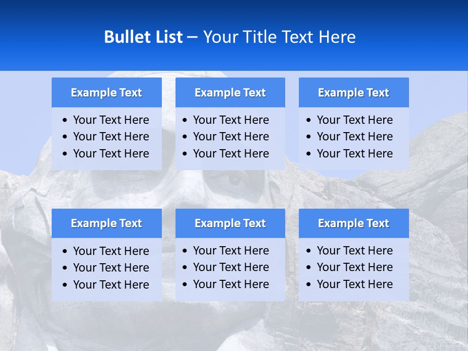 Mount Rushmore PowerPoint Template