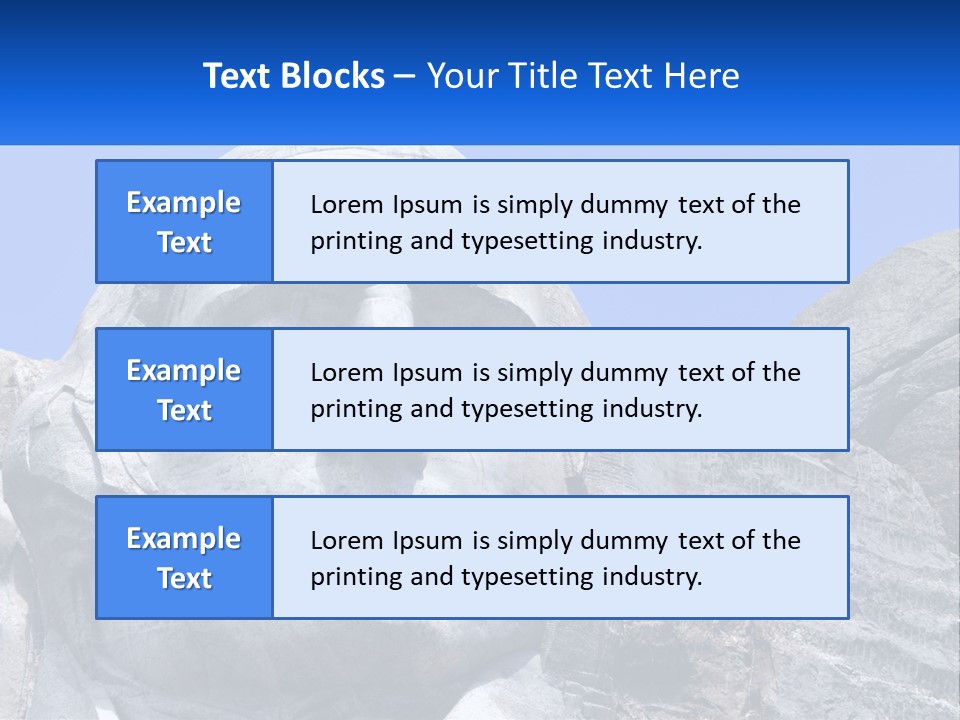 Mount Rushmore PowerPoint Template