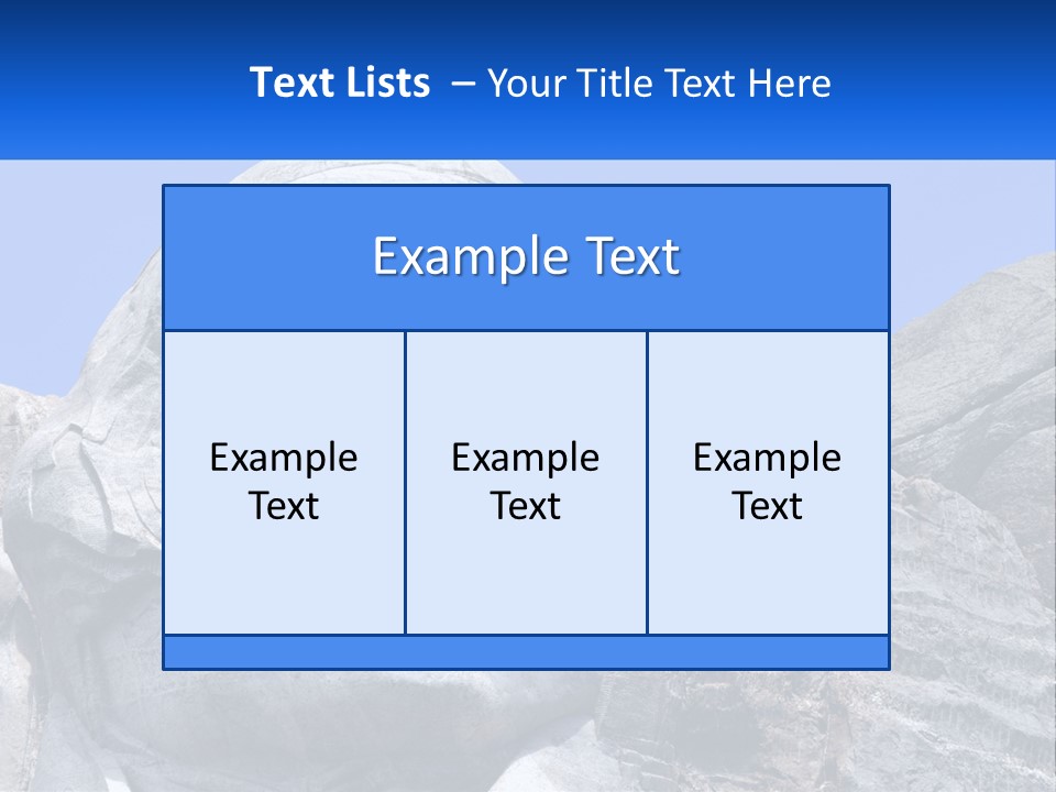 Mount Rushmore PowerPoint Template
