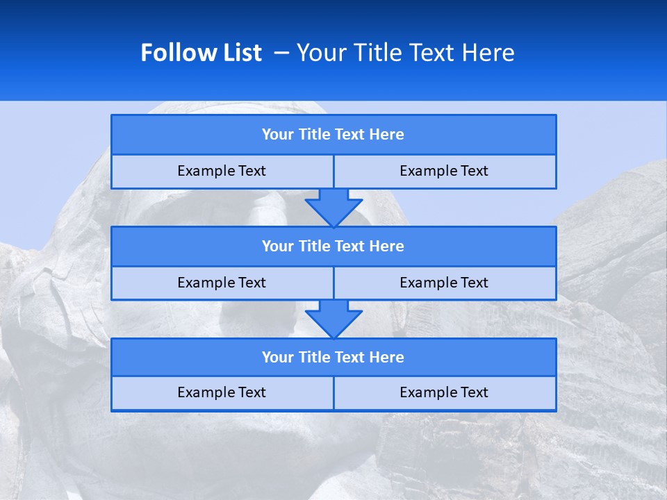 Mount Rushmore PowerPoint Template