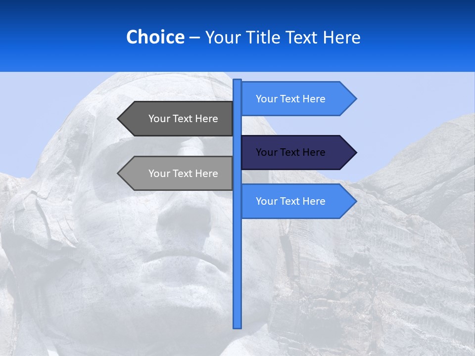 Mount Rushmore PowerPoint Template