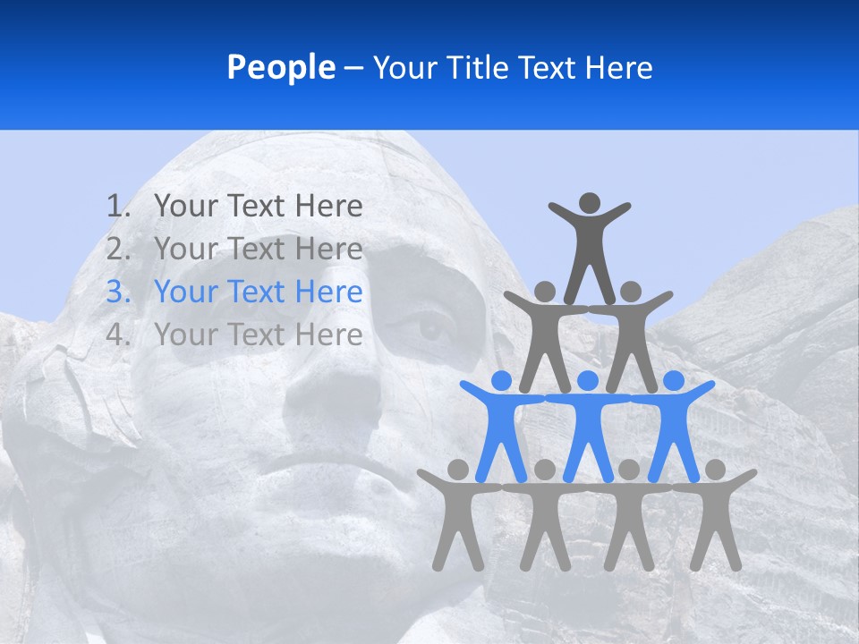 Mount Rushmore PowerPoint Template
