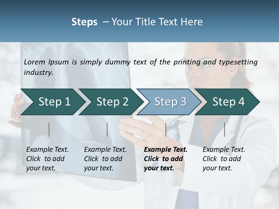 Fluorography Of The Lungs PowerPoint Template