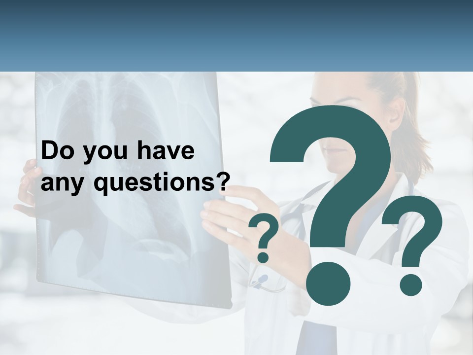 Fluorography Of The Lungs PowerPoint Template