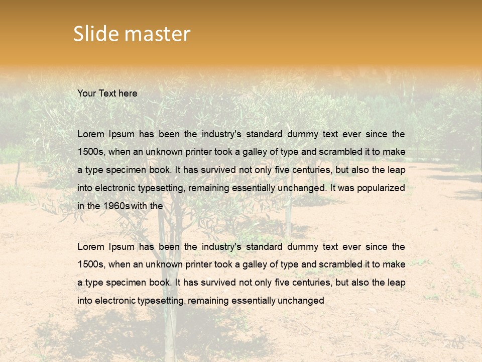 Garden PowerPoint Template