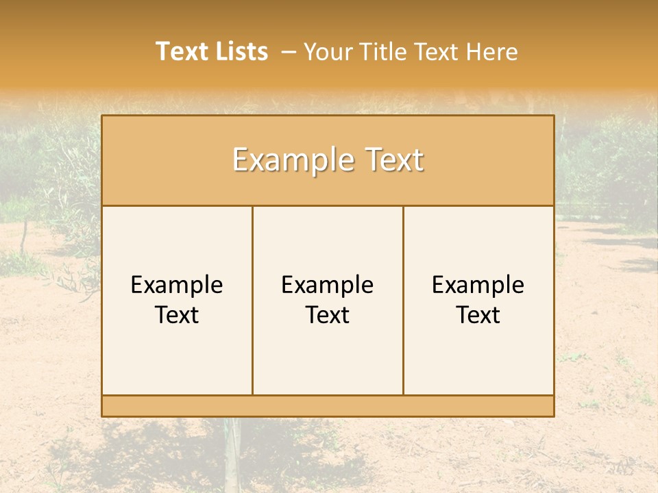 Garden PowerPoint Template