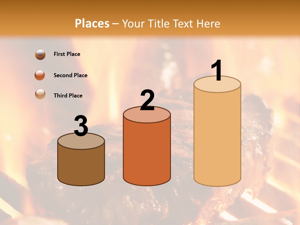 Grilled Meat PowerPoint Template