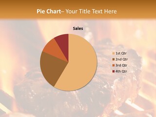 Grilled Meat PowerPoint Template