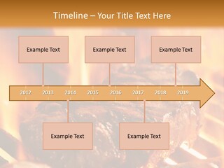 Grilled Meat PowerPoint Template