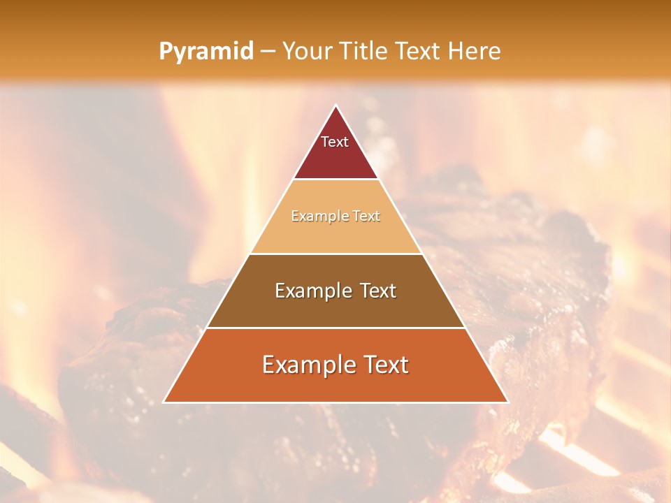 Grilled Meat PowerPoint Template
