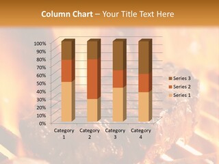 Grilled Meat PowerPoint Template