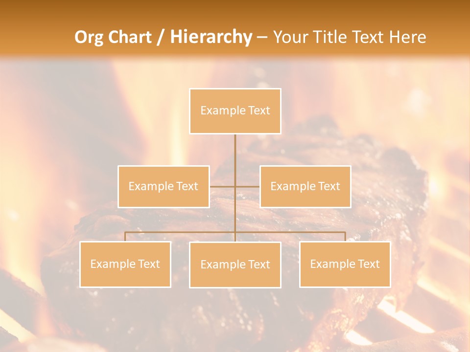 Grilled Meat PowerPoint Template
