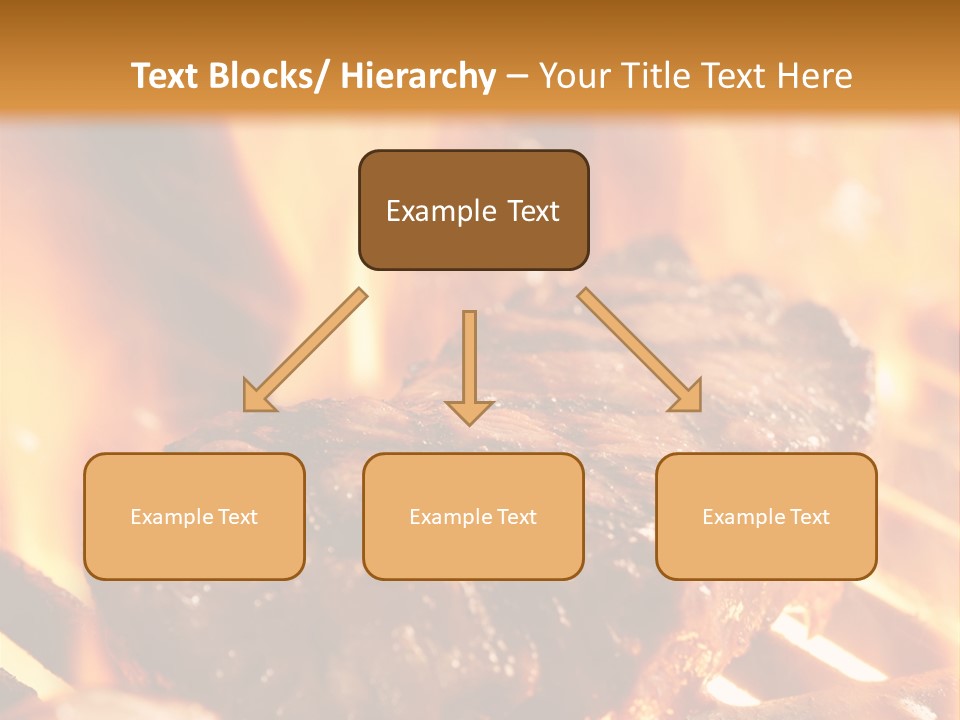 Grilled Meat PowerPoint Template