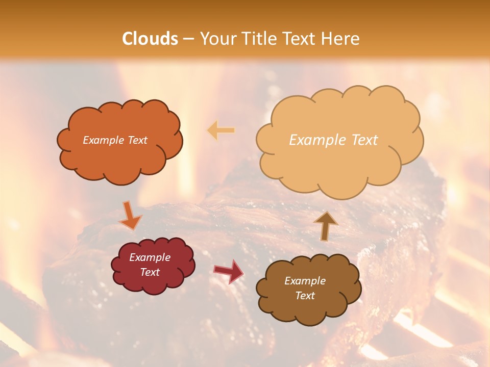 Grilled Meat PowerPoint Template