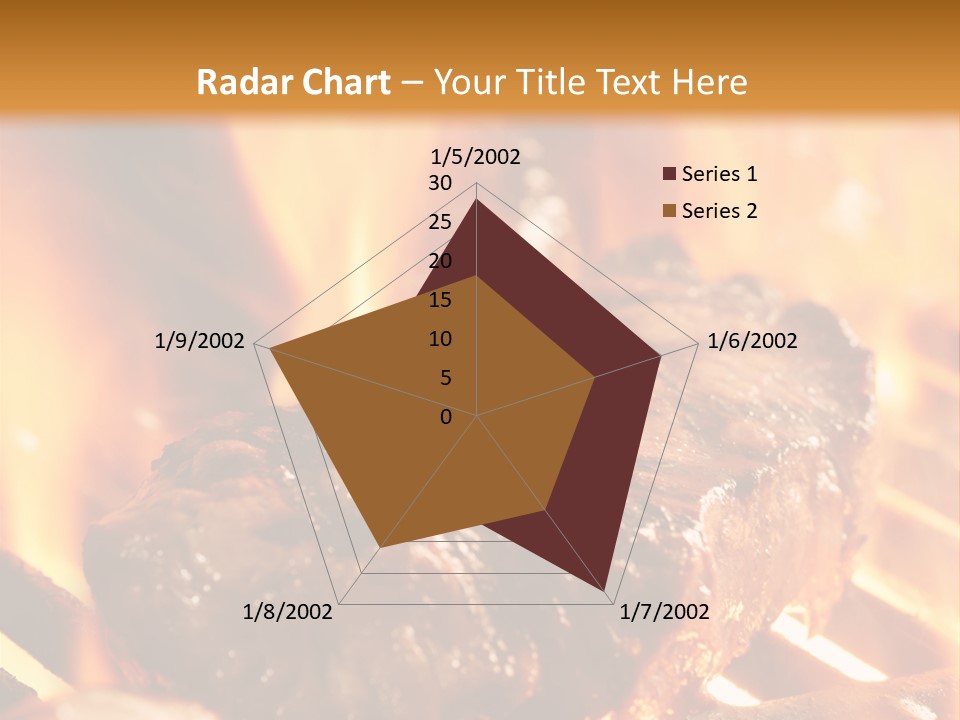 Grilled Meat PowerPoint Template