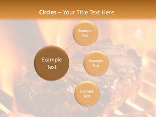 Grilled Meat PowerPoint Template