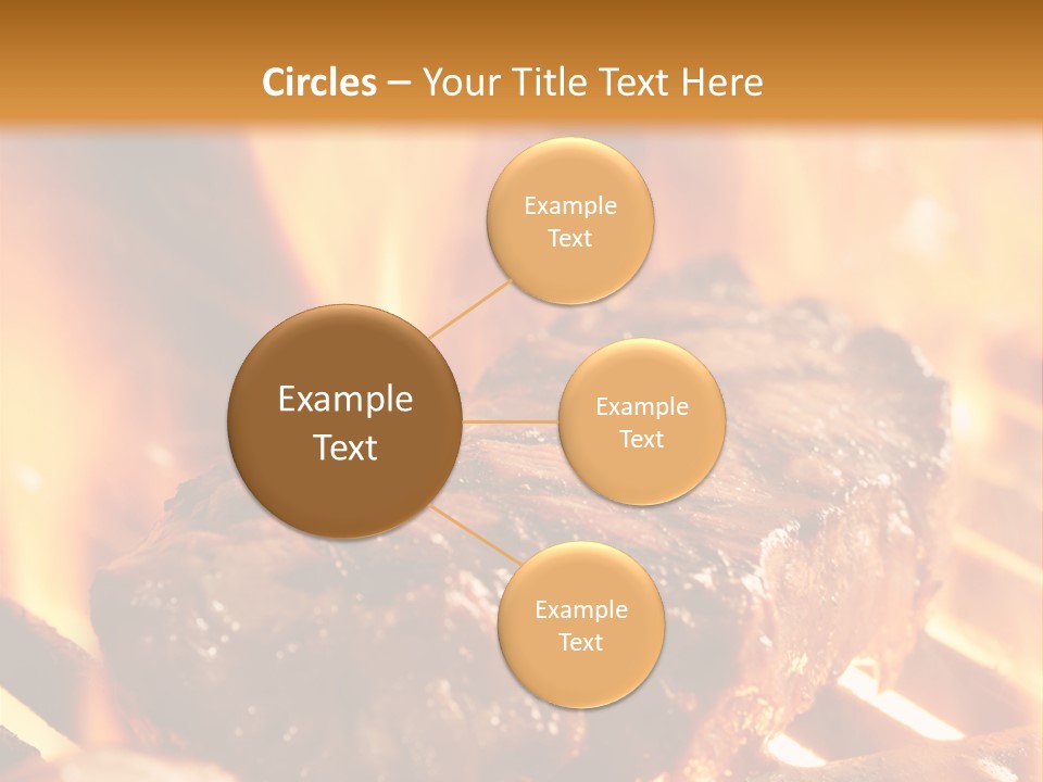 Grilled Meat PowerPoint Template