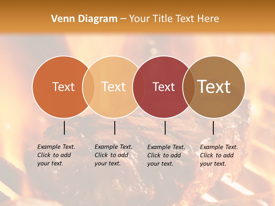 Grilled Meat PowerPoint Template