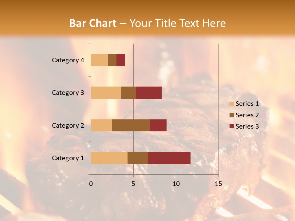 Grilled Meat PowerPoint Template