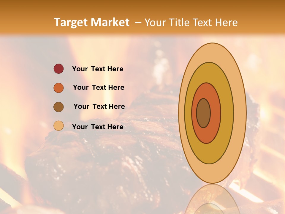Grilled Meat PowerPoint Template