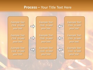 Grilled Meat PowerPoint Template