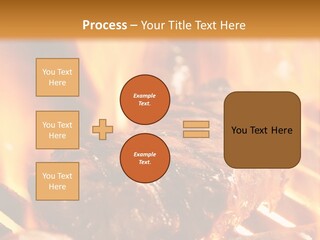Grilled Meat PowerPoint Template