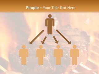 Grilled Meat PowerPoint Template