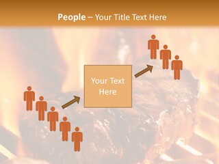Grilled Meat PowerPoint Template