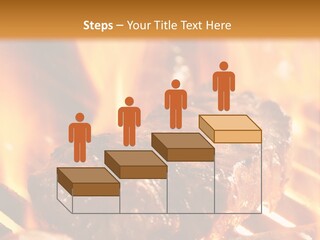 Grilled Meat PowerPoint Template