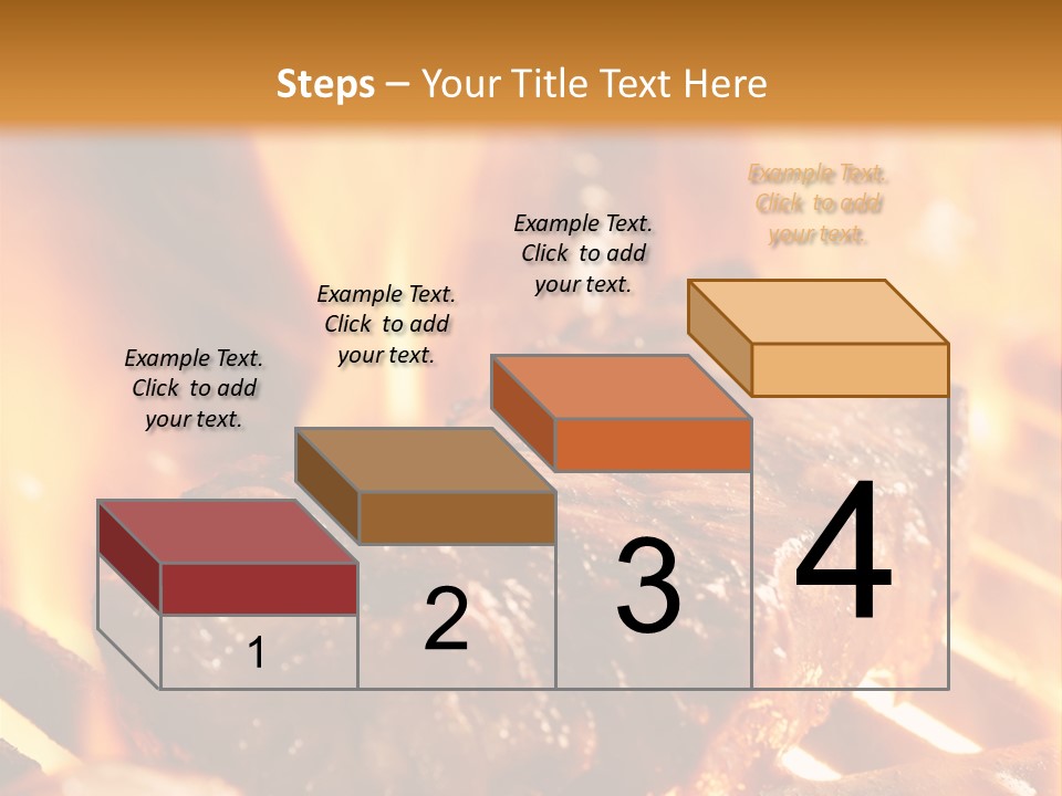 Grilled Meat PowerPoint Template