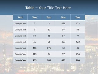 Power Plant PowerPoint Template