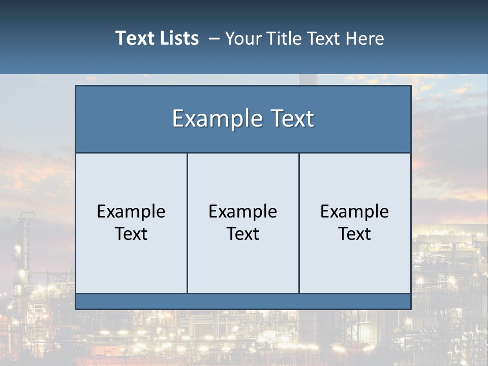 Power Plant PowerPoint Template