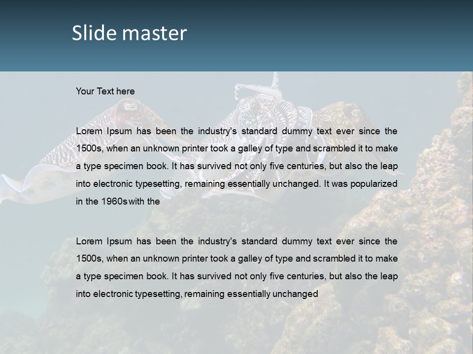 Underwater World PowerPoint Template