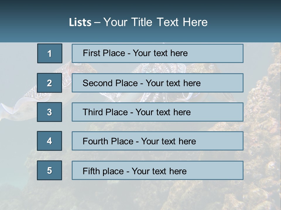 Underwater World PowerPoint Template