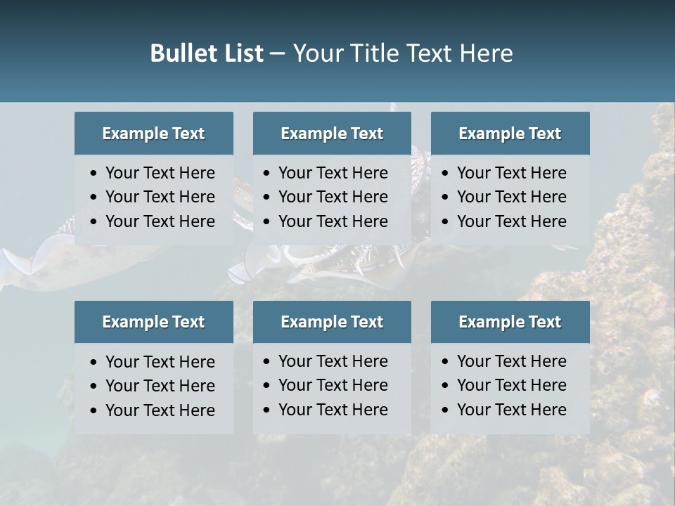 Underwater World PowerPoint Template