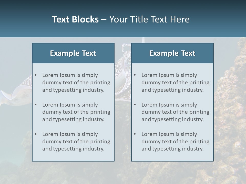 Underwater World PowerPoint Template
