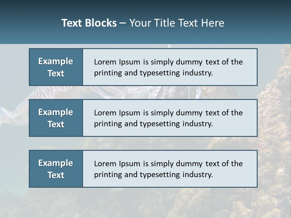 Underwater World PowerPoint Template