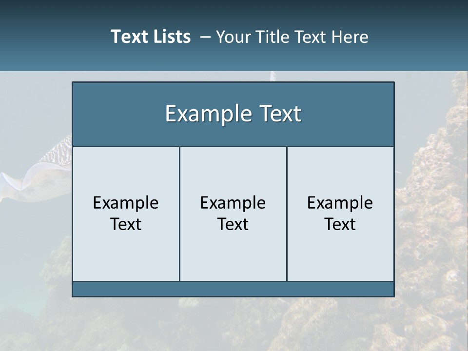 Underwater World PowerPoint Template