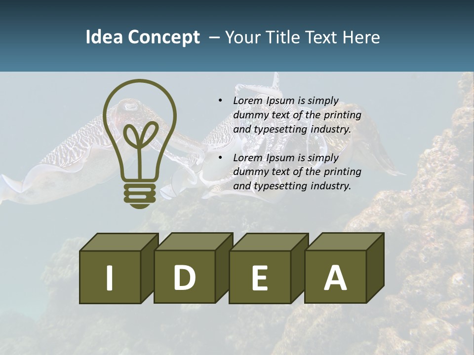 Underwater World PowerPoint Template