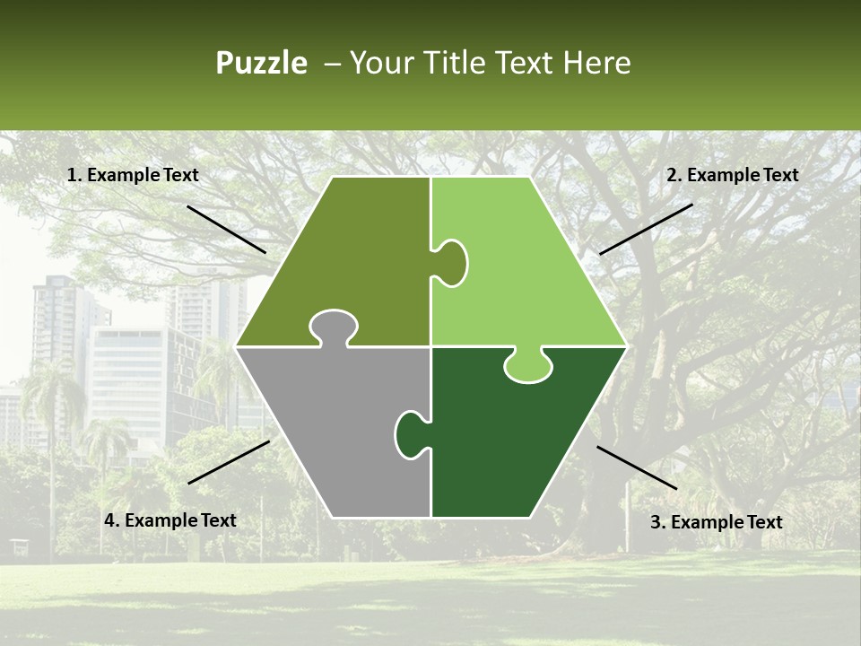 Central Park - New York City Park PowerPoint Template