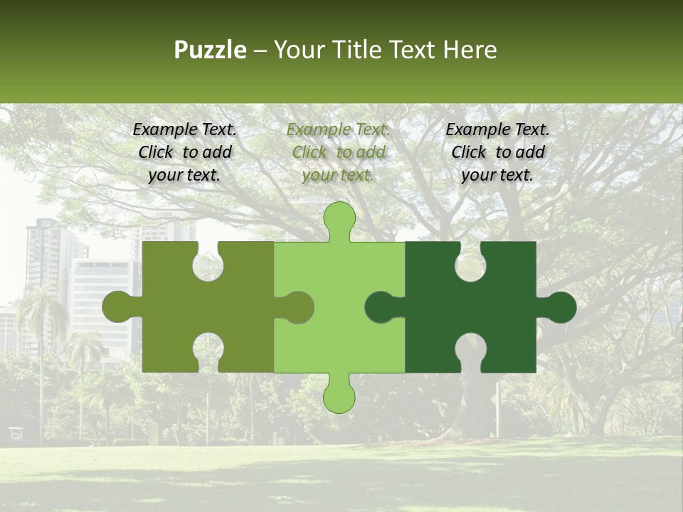 Central Park - New York City Park PowerPoint Template