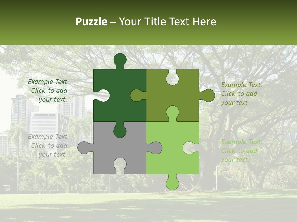 Central Park - New York City Park PowerPoint Template